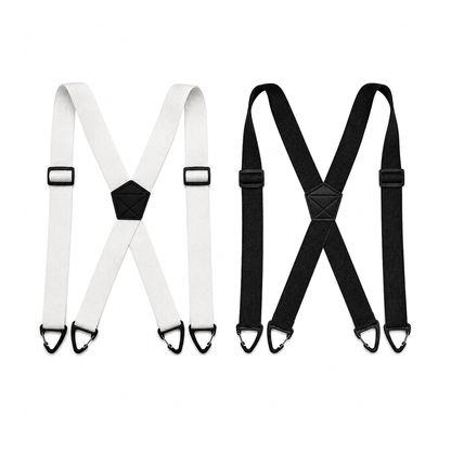 X-Back Suspenders with Hook Clips