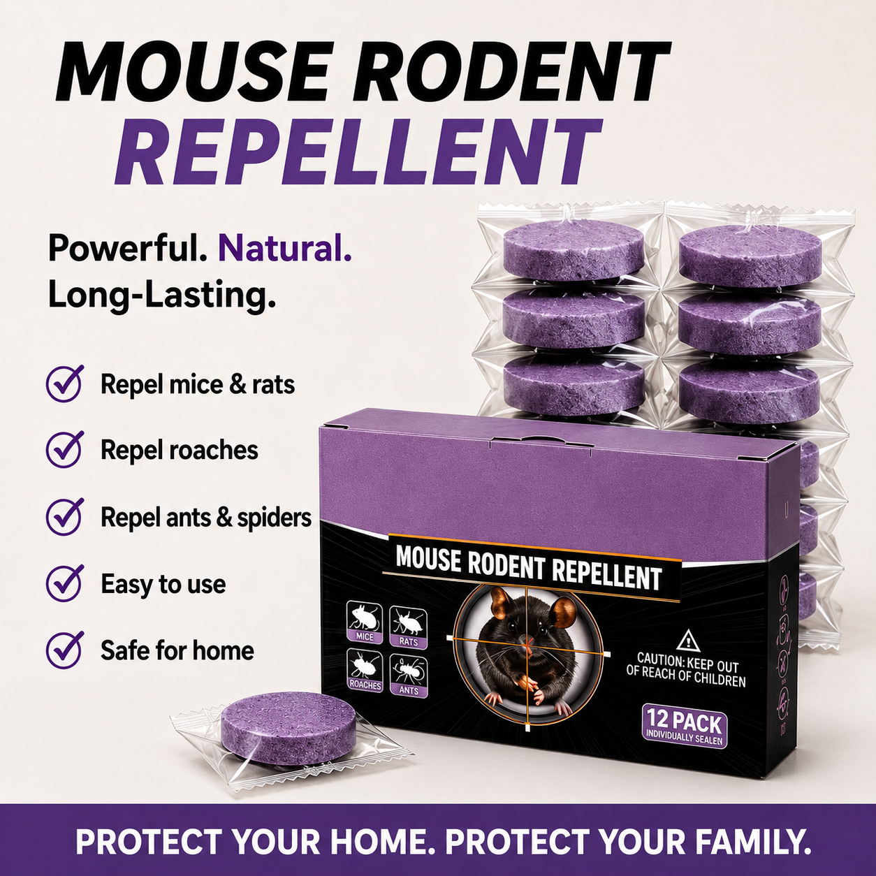 Get Rid of Rats & Mice — Without Poison, Traps, or Chemicals