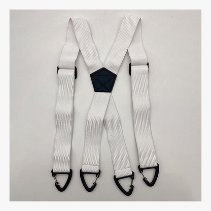 X-Back Suspenders with Hook Clips