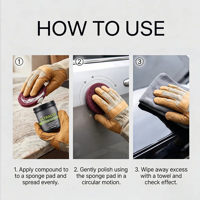🧽💖All-in-One Surface Restoration Polish with Pad🛡️✨