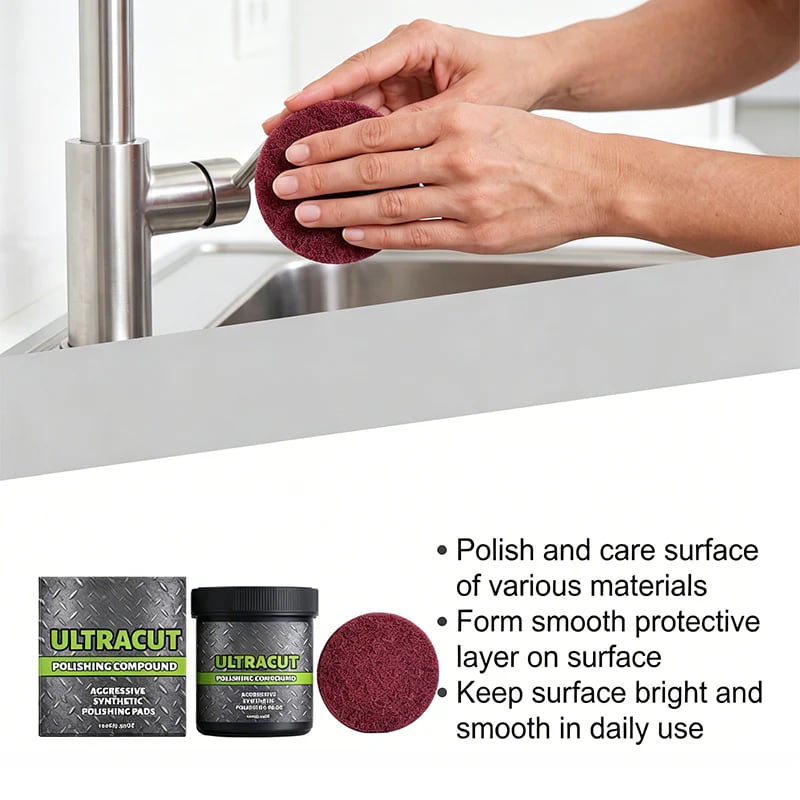 🧽💖All-in-One Surface Restoration Polish with Pad🛡️✨
