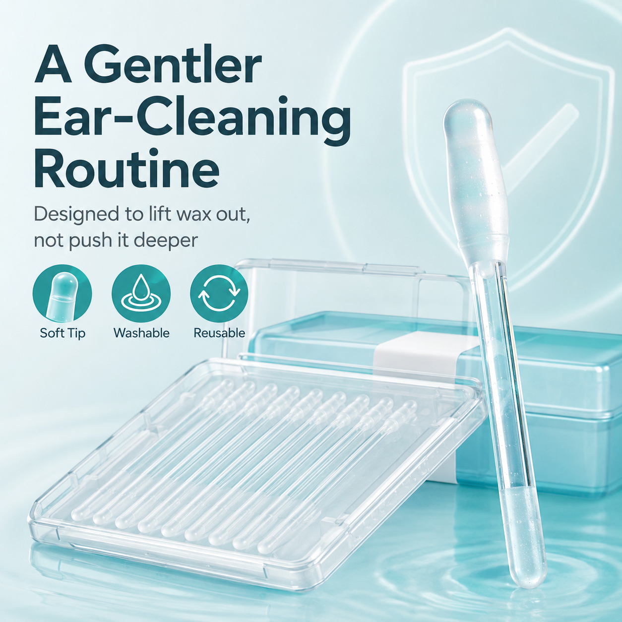 👂 Sticky Ear Cleaner