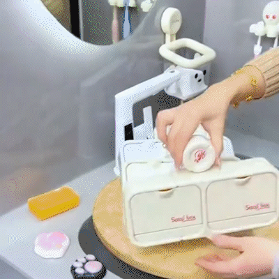 Wall Mounted No-Drill Self-Draining Soap Holder