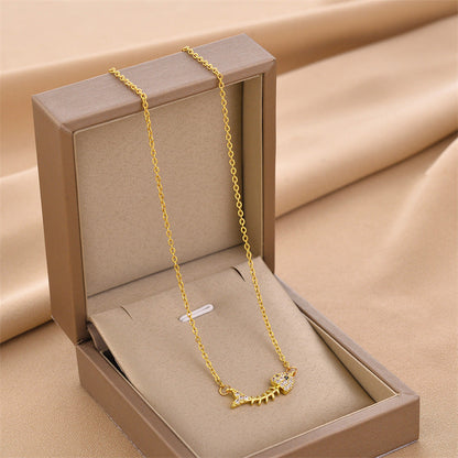 Fishbone Necklace