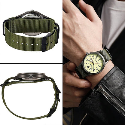 🎁2026 New Arrivals 50% OFF💥Men's Quartz Watch with Luminous Display – Dual Glow, 30M Water Resistant, Date Window 🕶️