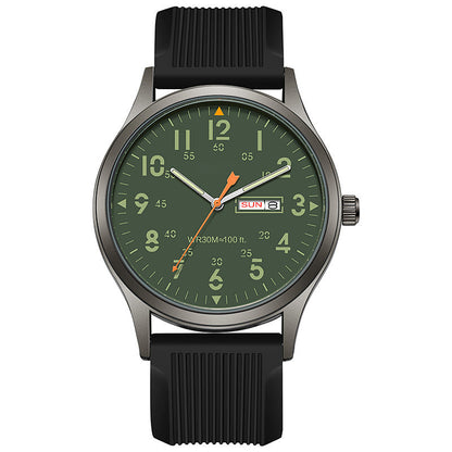 🎁2026 New Arrivals 50% OFF💥Men's Quartz Watch with Luminous Display – Dual Glow, 30M Water Resistant, Date Window 🕶️